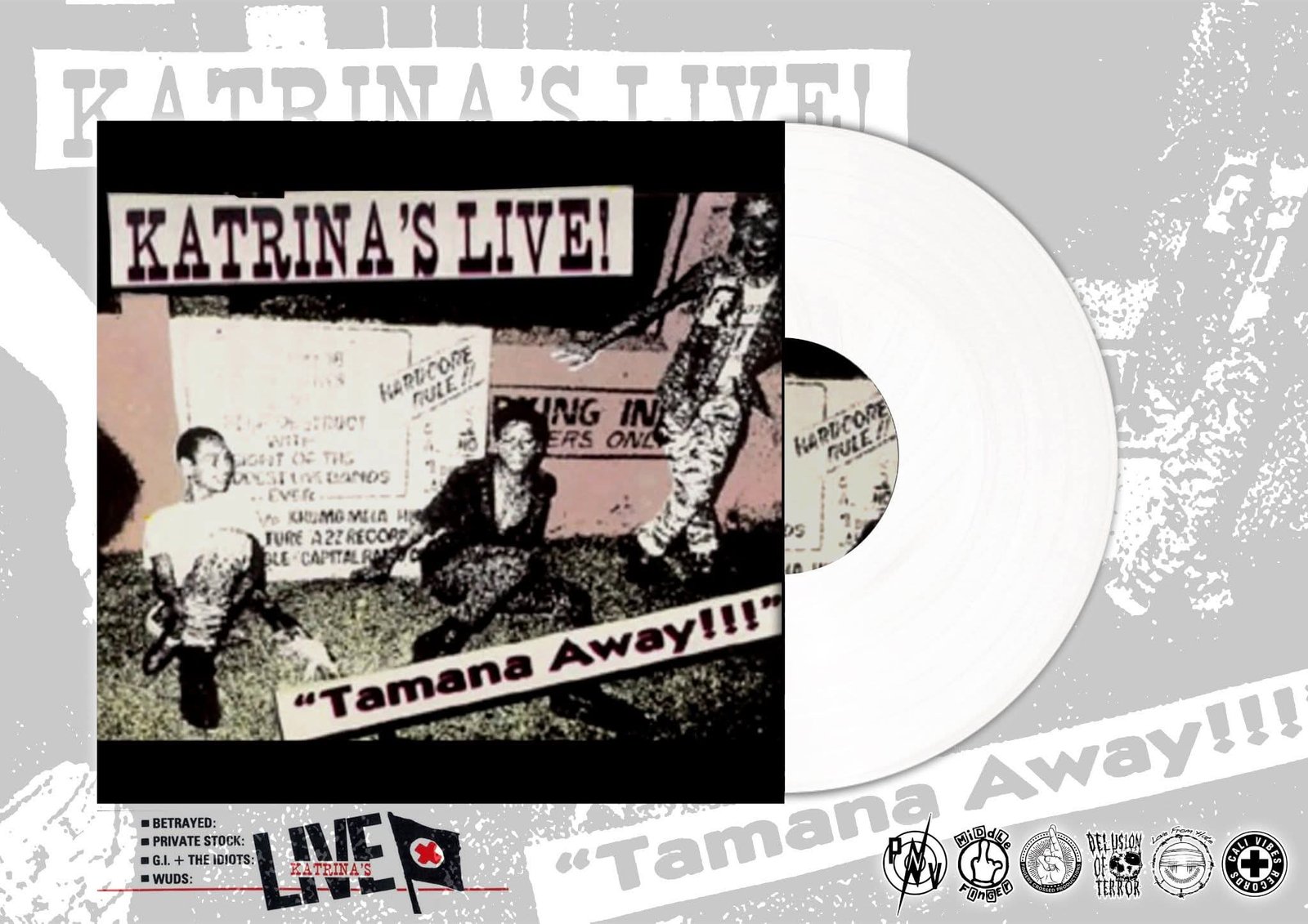 Katrina's Live 12" LP (White)